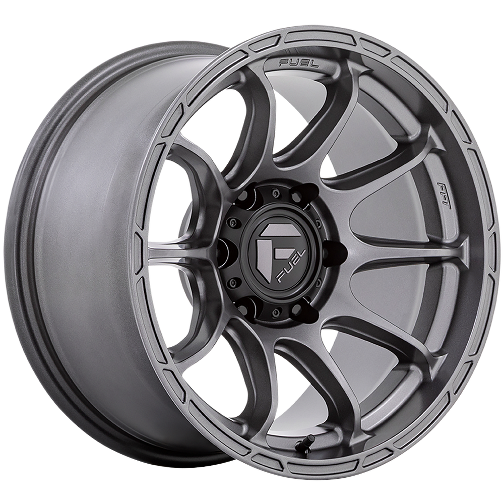 Fuel Variant Wheel Grey Finish Les Schwab