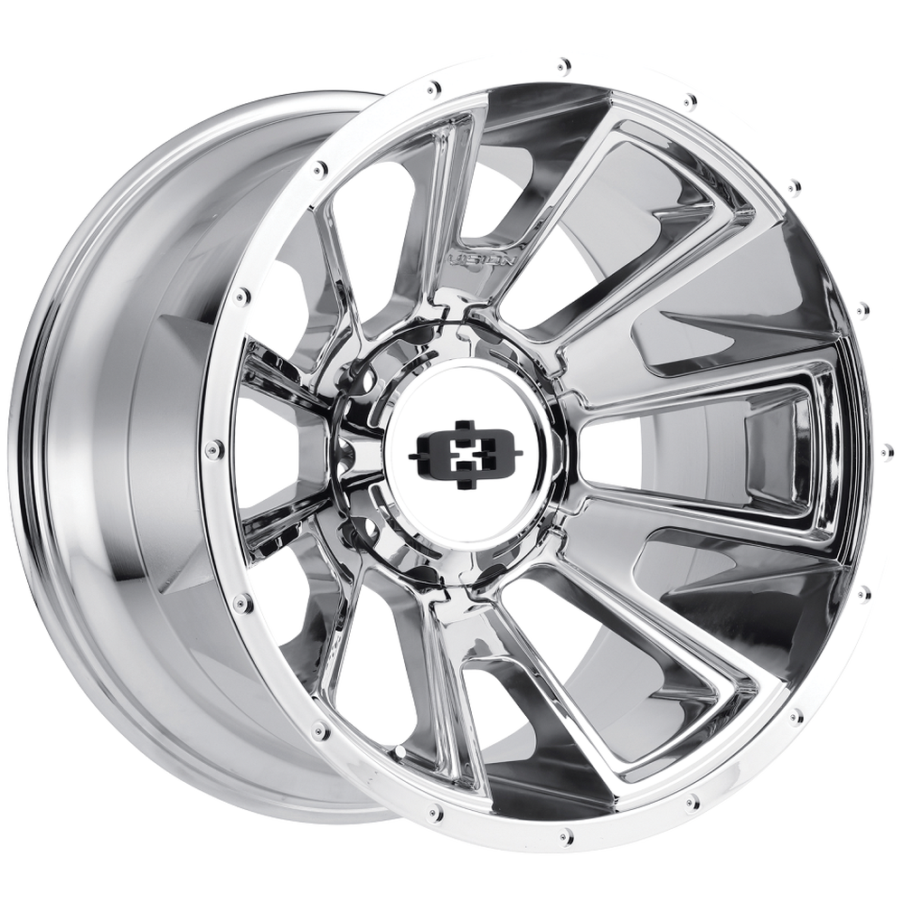 Vision Rebel Wheel Chrome Finish Les Schwab