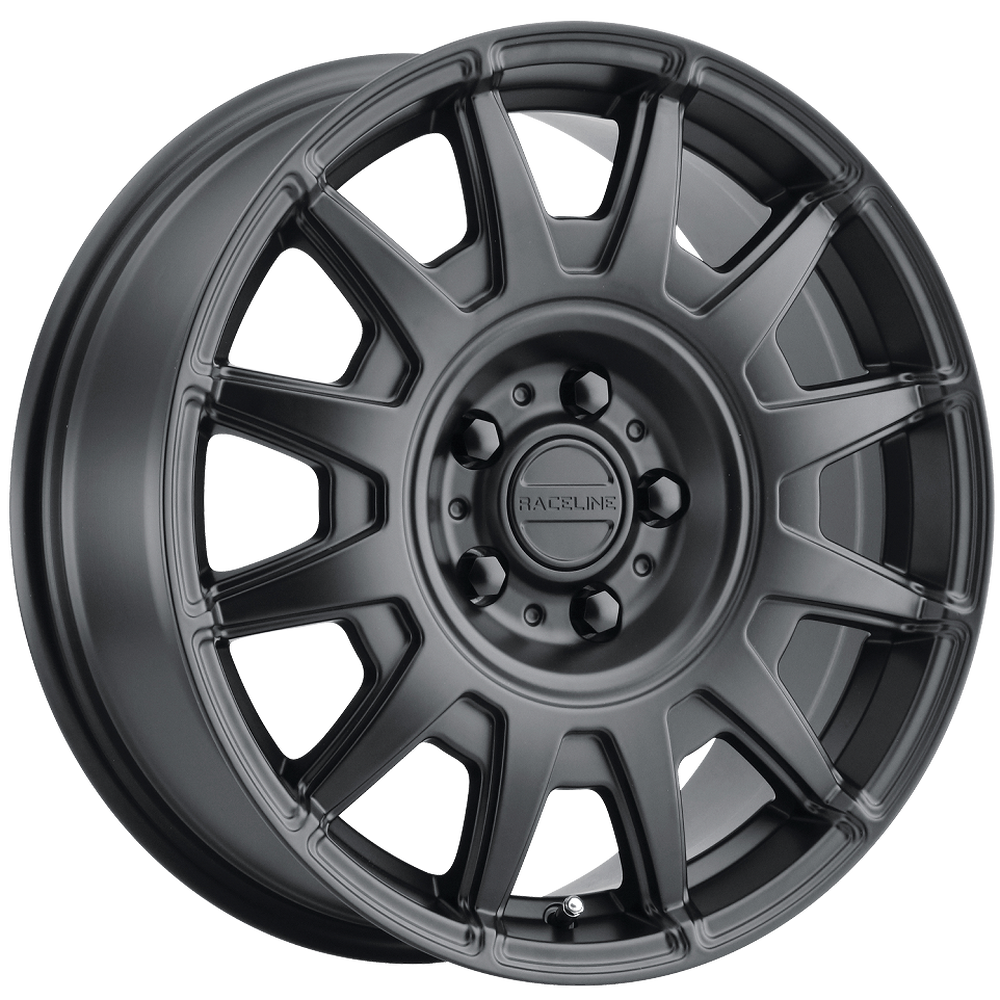 Raceline Aero Wheel Black Finish Les Schwab