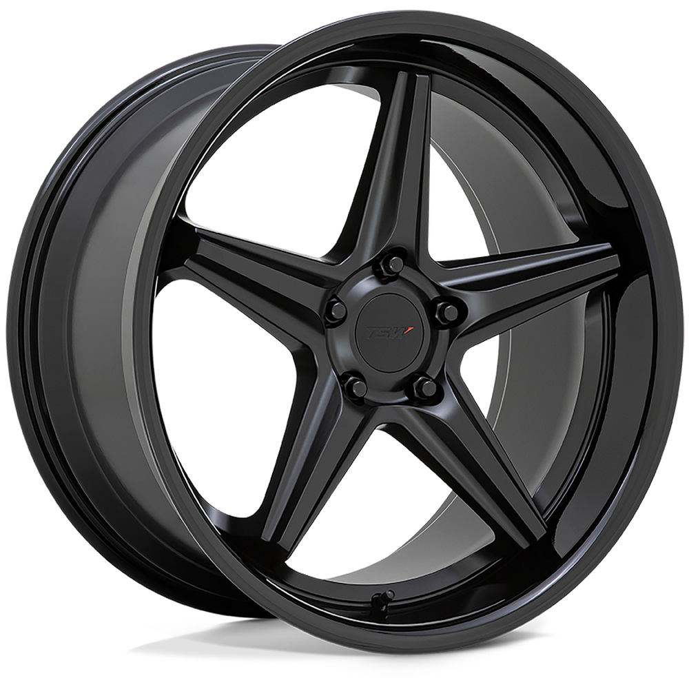 TSW Launch Wheel Black Finish Les Schwab