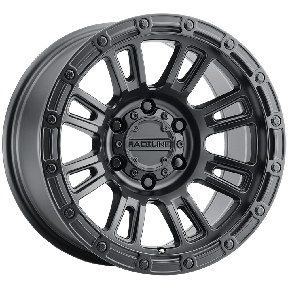Raceline Compass Wheel Black Finish - Les Schwab