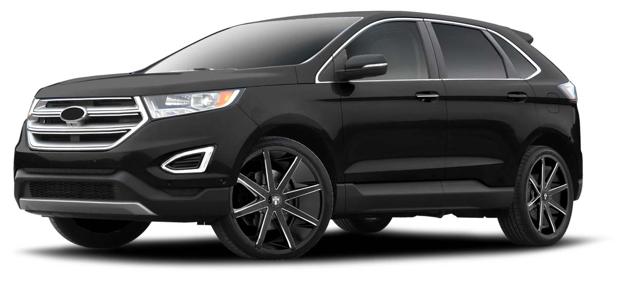 20-inch wheels on a Ford Edge