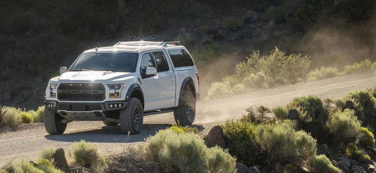 Back Country A/T2 on a white pickup