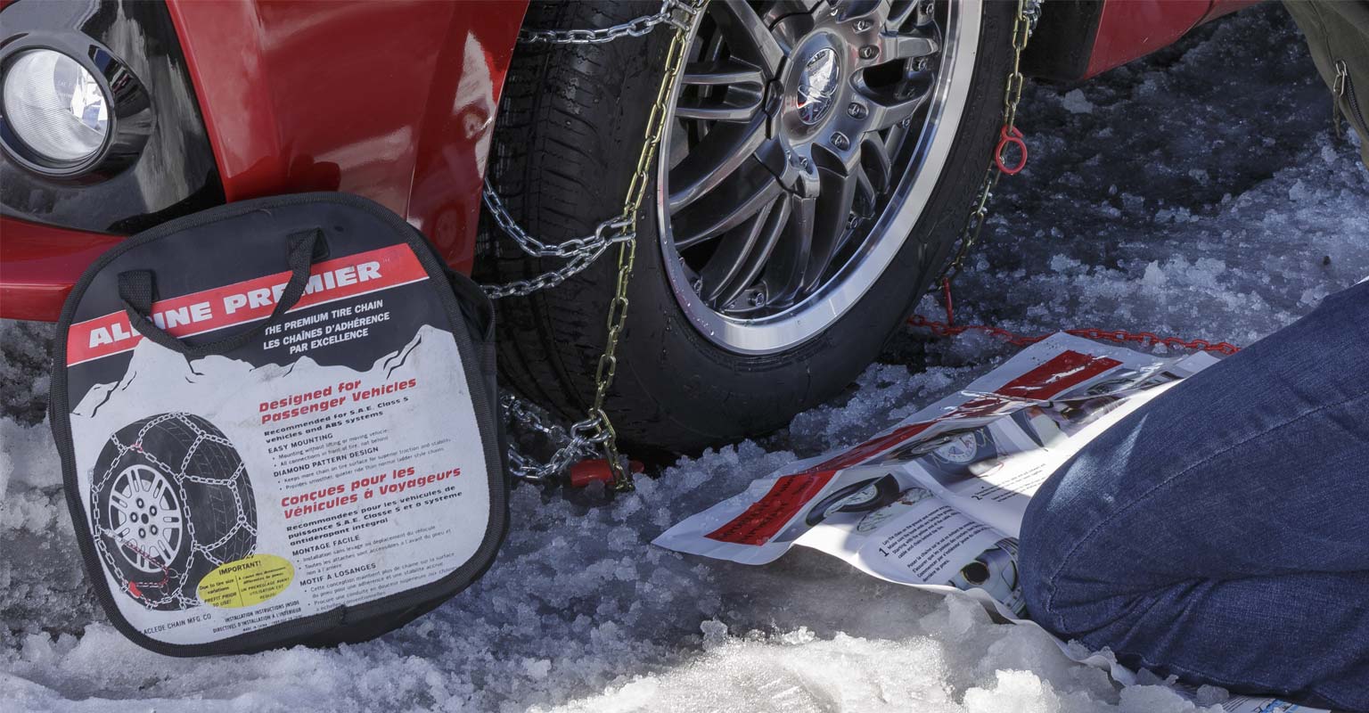 How to Put on Snow Chains and Drive Safely Les Schwab