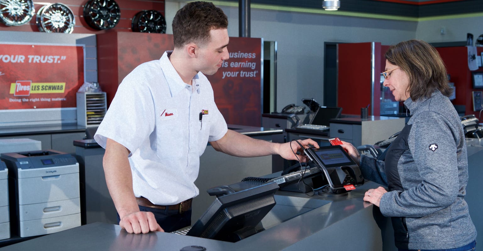 Apply for Les Schwab Credit