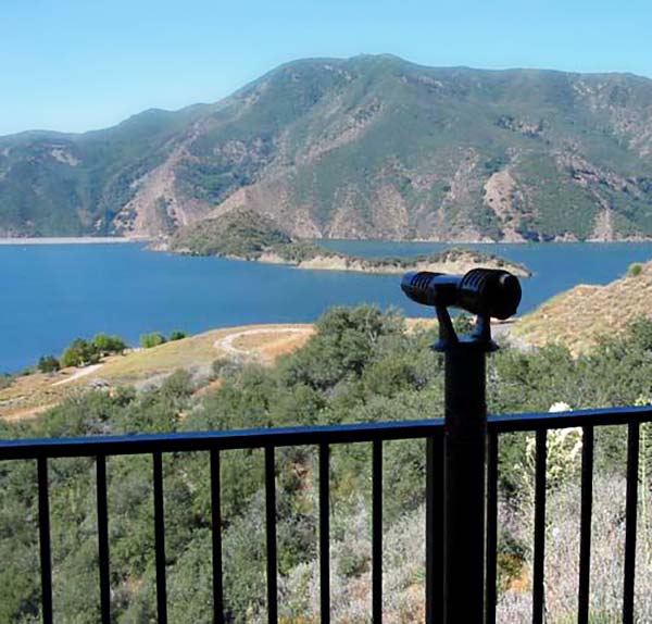 Pyramid Lake from Vista del Lago Visitors Center