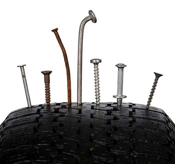 Does your service warranty cover flat tires?