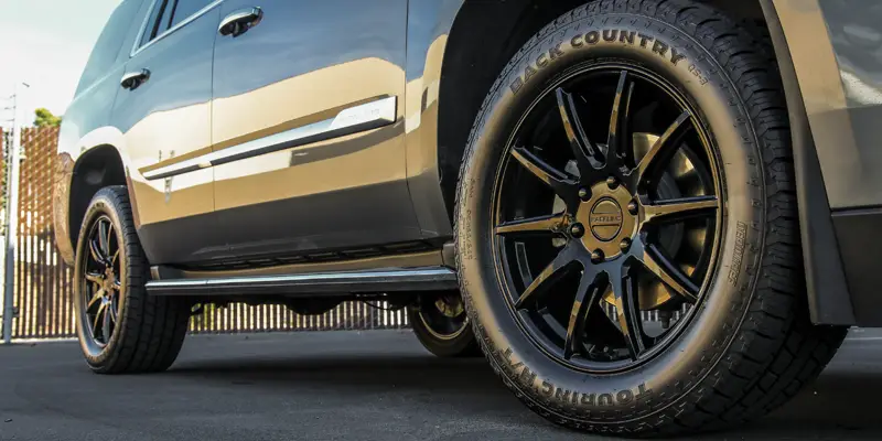 SUV with Back Country Touring H/T tires
