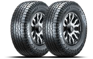 Open Range A/T Plus tires