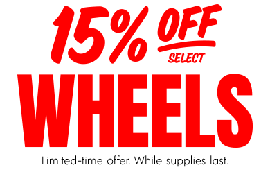 15% Off Select Wheels