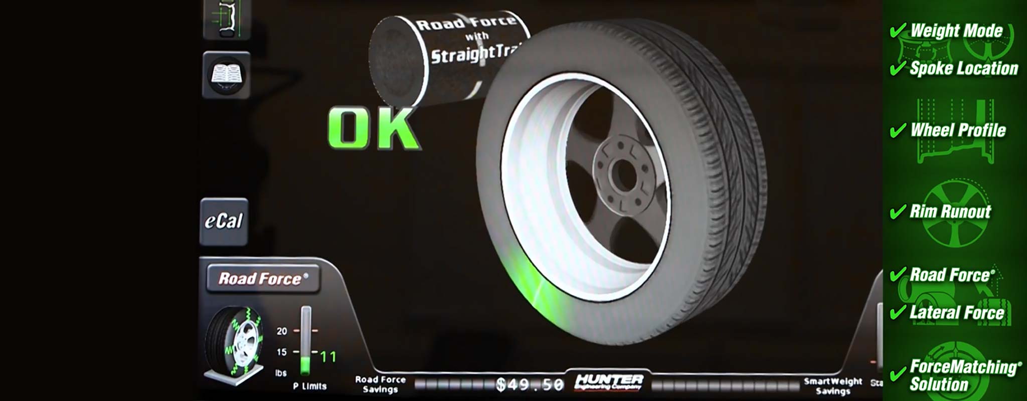 Equal Tire Balance Application Chart