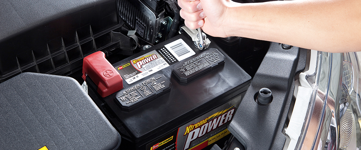 Changing a car battery