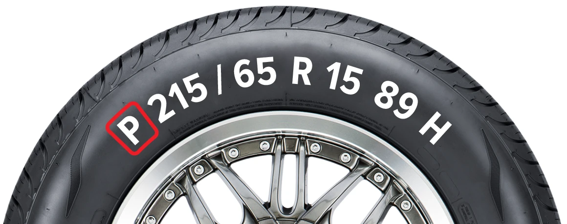 Image showing numbers and letters on the side of a tire