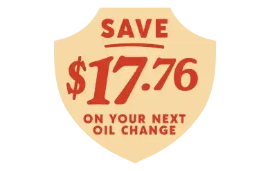 $17.76 Off an Oil Change