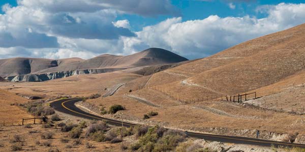 A photo of Rancheria Road by Cooper Baker.