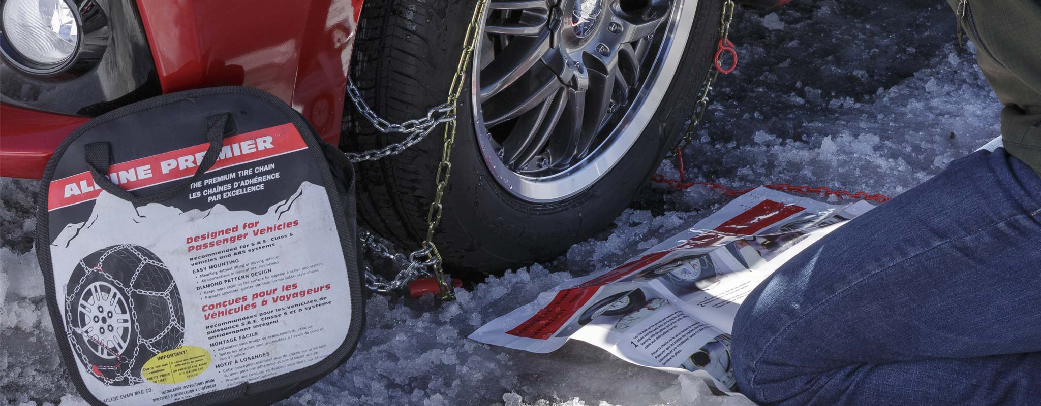 How to: Put on Snow Chains and Drive Safely - Les Schwab