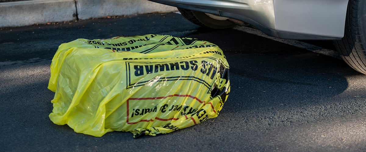 Car tire cover