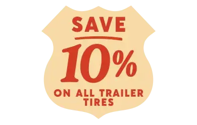 10% Off Trailer Tires