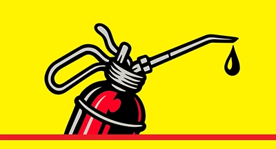 Oil Can Illustration