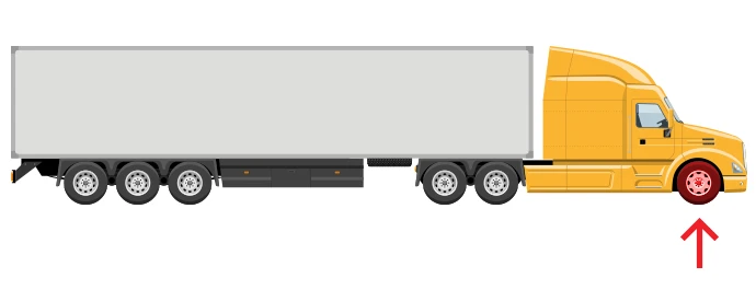 Tire Positioning Impact front
