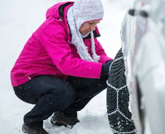 Winter Driving Tips Traction Tires & Snow Chains Les Schwab