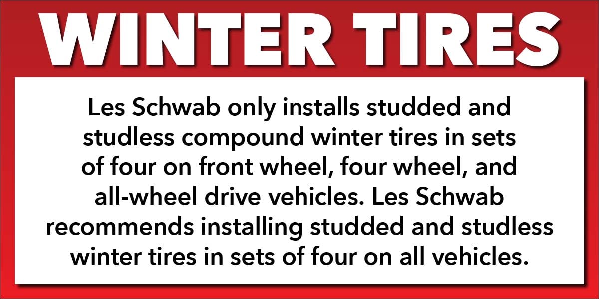 Winter Tires Warning Sign