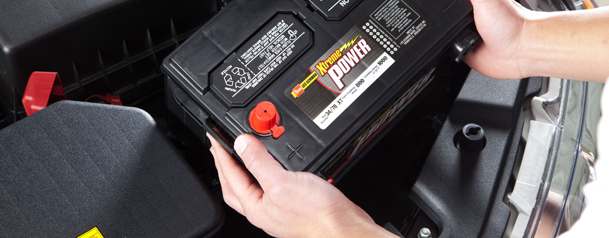 Les schwab car batteries