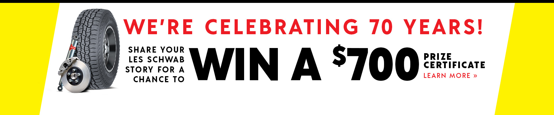 70th Anniversary Sweepstakes