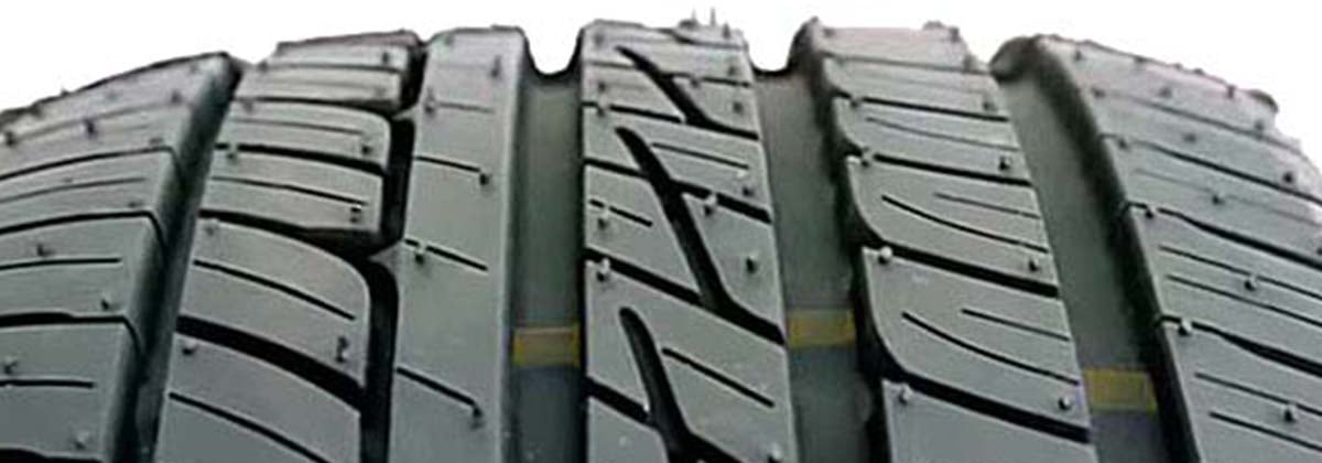 Tread wear bars