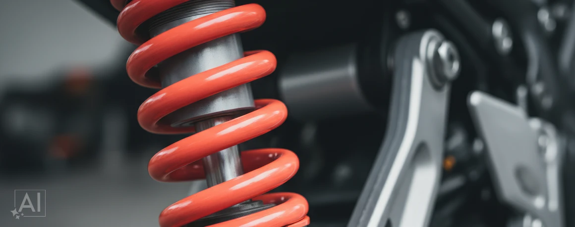 Shocks and struts working together to help the vehicle maintain contact with the road