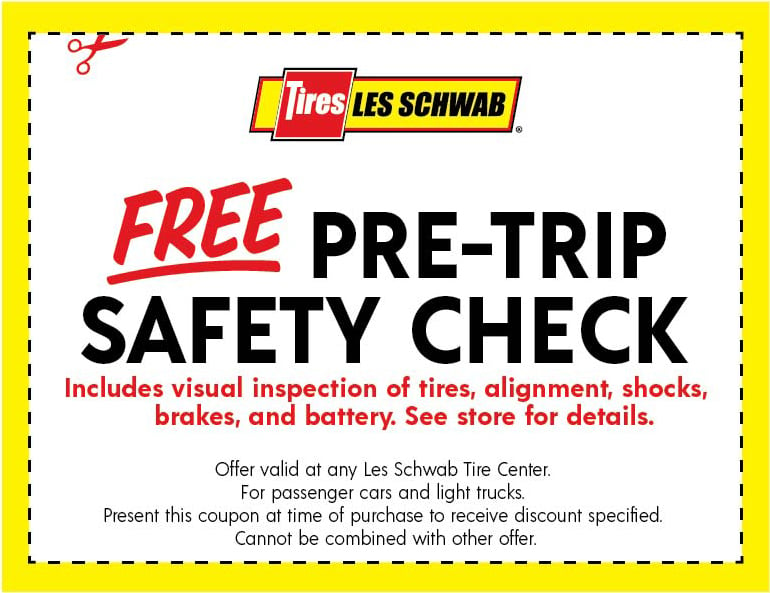 Pre-Trip Safety Check Coupon